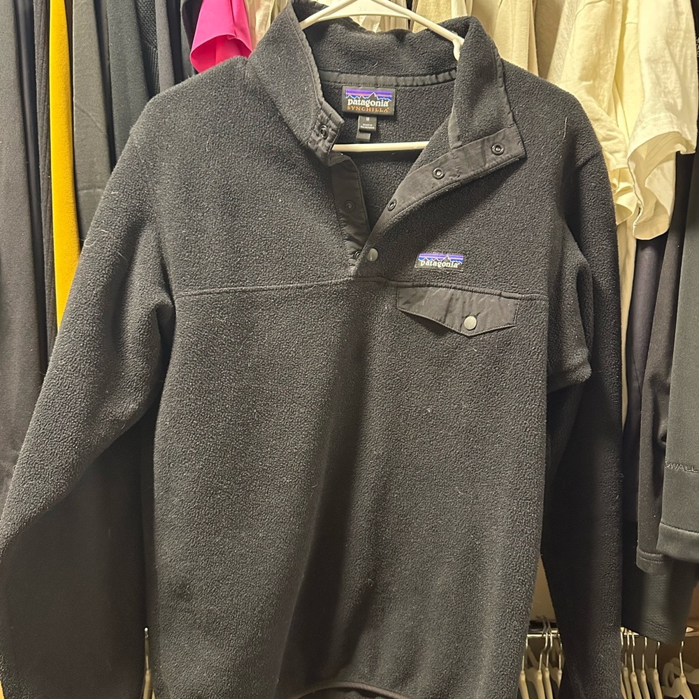 Patagonia Synchilla Black Fleece Jacket